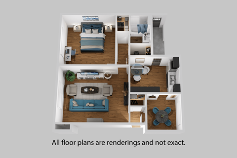 all floor plans are redesigned and not exact